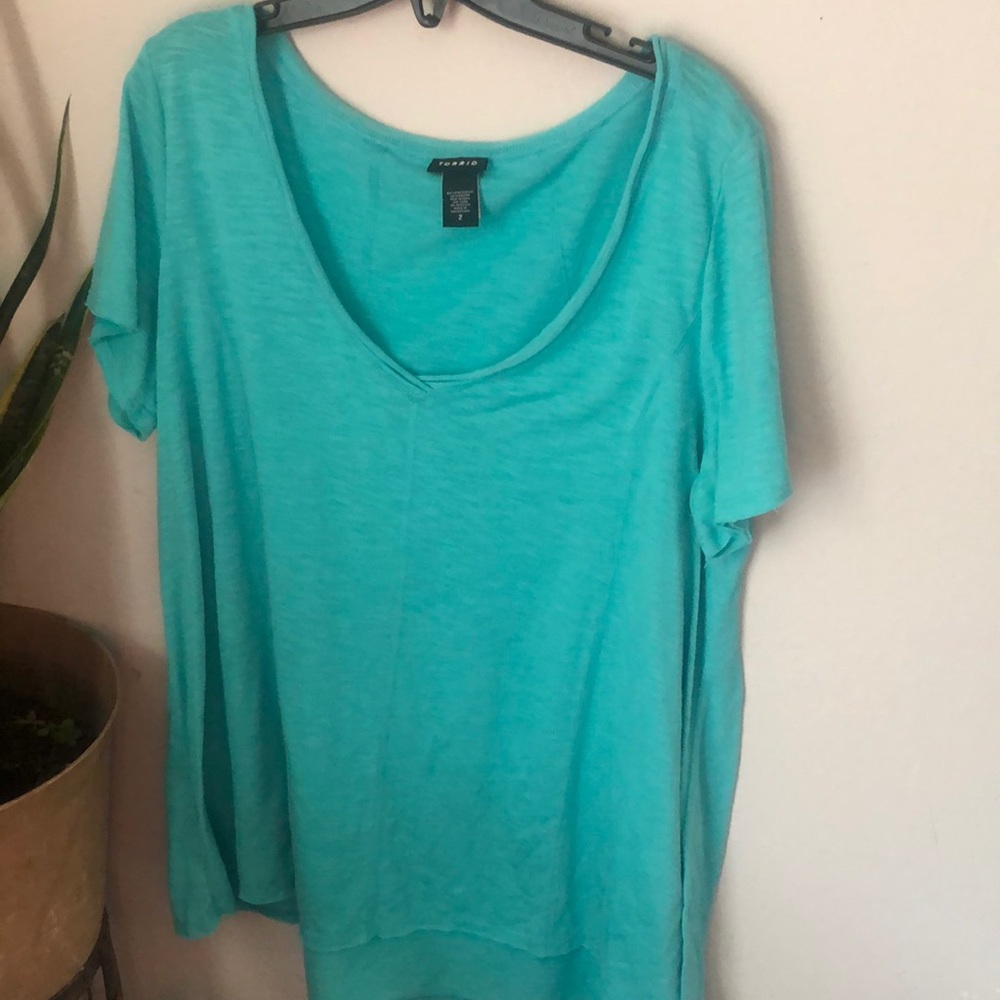 Torrid size 2 green top